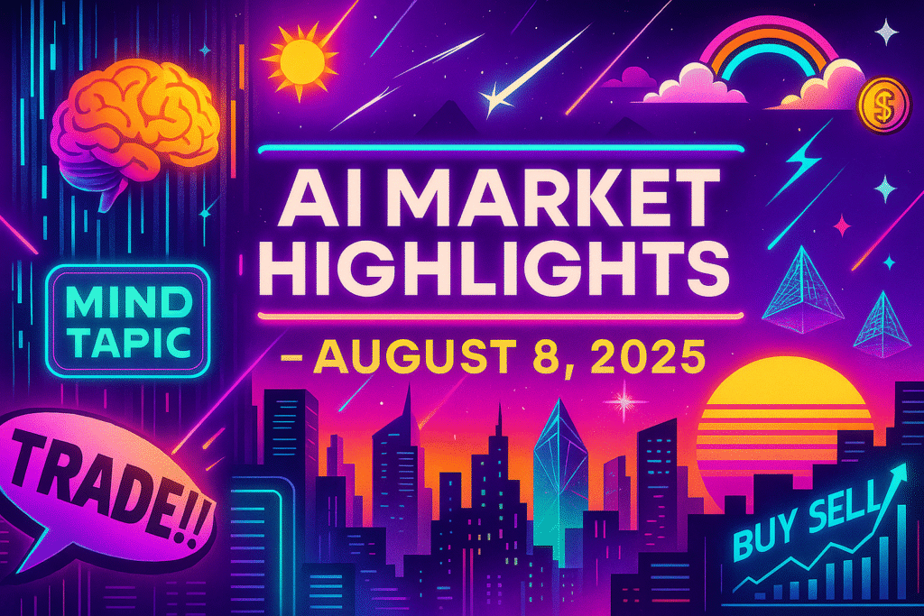 AI Market Highlights – August 8, 2025