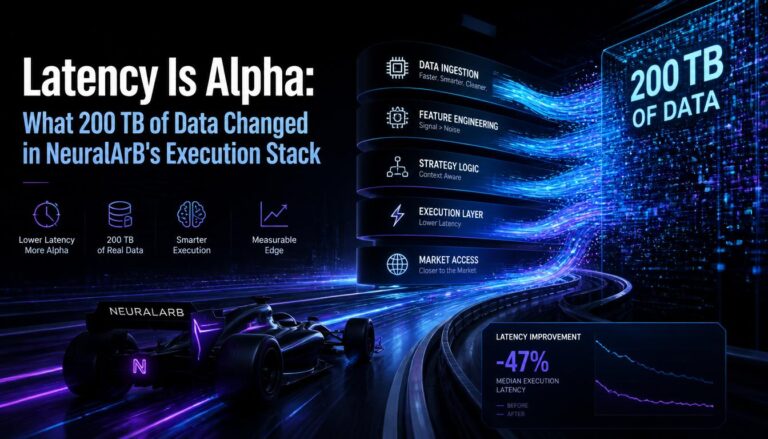 Latency Is Alpha: What 200 TB of Data Changed in NeuralArB's Execution Stack